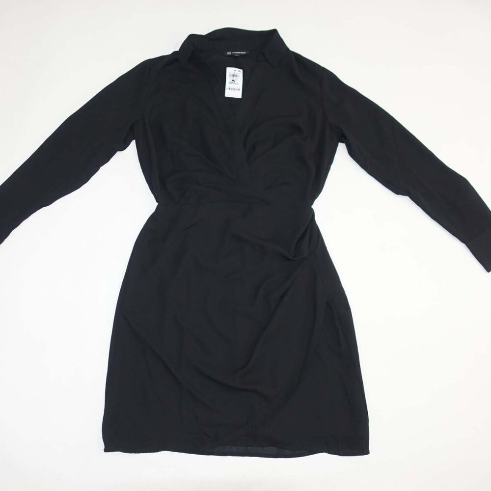INC International Concepts Women's Shirt Dress Small NWT Long Sleeves Above Knee